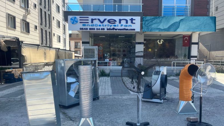 İzmir Endüstriyel Fan & Havalandırma Sistemleri | Ervent Endüstriyel Fan